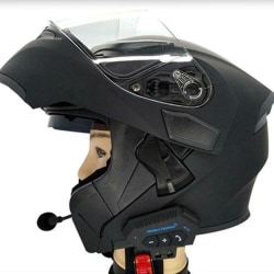 Fm Gps Bt-12 Bluetooth Motorcykel Hjälm Headset Trådlös Motorb