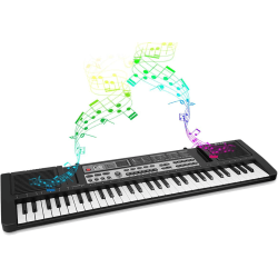 Keyboard med 61 tangenter Piano, bärbar elektronisk orgel Digital keyboard för barn med mikrofon