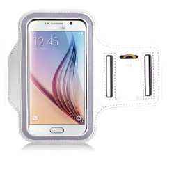 Sportarmband Vit för Samsung Galaxy S6/S6 Edge