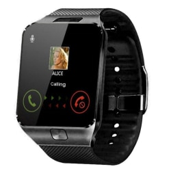 Smart Watch Sleep Monitor Stegräknare Pekskärm Kamera SIM-kortplats