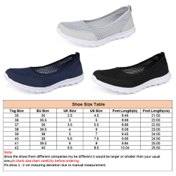 Dams Solid Color Low Top Comfort Walking Shoe Mesh Flats Svart 39