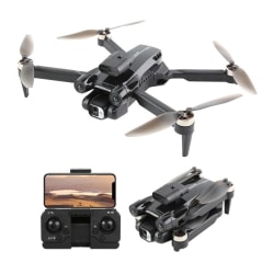 INF 4K Drone, jossa taitettava muotoilu, kaksoiskamera ja kaukos Svart