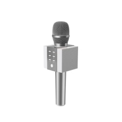 Karaoke mikrofon med Bluetooth högtalare 5W Silver