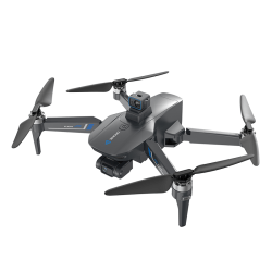 INF Taitettava 4K drone kaksoiskameralla esteiden välttämiseksi Svart
