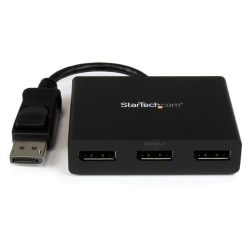 StarTech.com DisplayPort to DisplayPort Multi-Monitor Splitter -