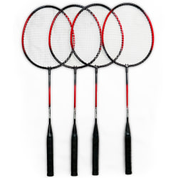 Badmintonset 4 spelare med nät