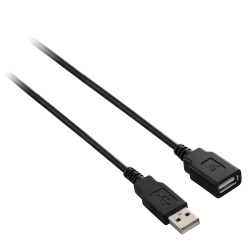 V7 V7E2USB2EXT-1.8M, 1,8 m, USB A, USB A, USB 2.0, Hane/Hona, Sv