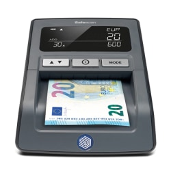 SAFESCAN Money Checking Machine 155-S Black, Passer for EUR, GBP