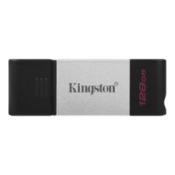 Kingston DataTraveler 80 128 GB, USB-C, svart