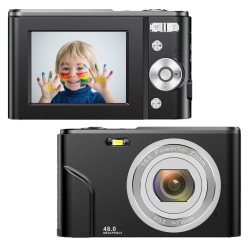 INF Digikamera 1080P / 48 megapikseliä / 16x zoom Svart