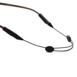 INF Glasögonsnodd sportband justerbar Anti-Slip Svart 35 cm