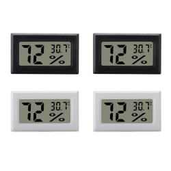 Mini Digital termometer Hygrometer 4-pack Flerfärgad Flerfärgad