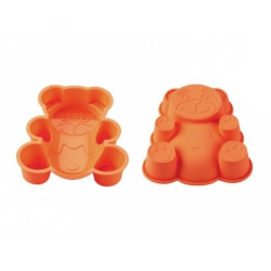 Blaumann BL-1274; Silikon kakform formad björn Orange