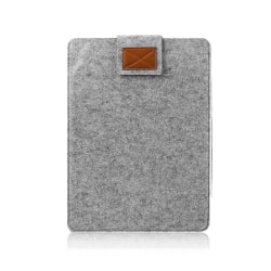 Laptopfodral 13 tum till Macbook Air / Pro 13 Ullfilt grå Grå Grå