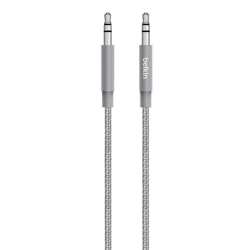 MIXIT Metallic 3.5mm AUX Cable, Space Grey (1,2m)