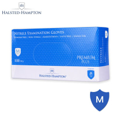 Halsted-Hampton Premium Nitril undersökningshandskar - 100 st M