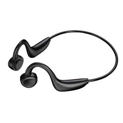 Bluetooth-hörlurar för sport V5.2 Svart Svart