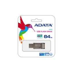 ADATA UV131 64 GB, USB 3.0, grå
