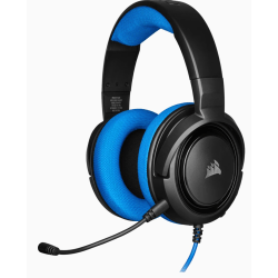Corsair Stereo Gaming Headset HS35 Inbyggd mikrofon, Blå, Over-E
