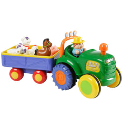 Farm Tractor med Trailer