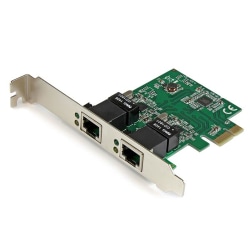 StarTech.com Gigabit PCI Express kortadapter med två portar för