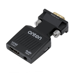 VGA till HDMI kompatibel adapter