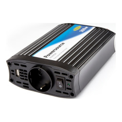 PowerSource inverter 300W med 2.1A USB - Euro