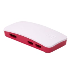 Raspberry Pi Zero officiellt skal, Zero/Zero Wireless, bulk, röd