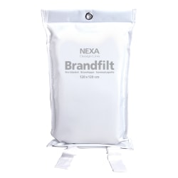 Nexa Brandfilt, vit, 120x120cm