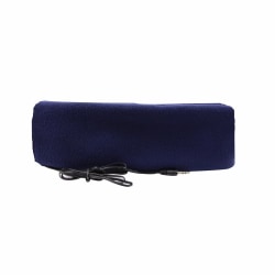 Pannband med inbyggda hörlurar - marinblå