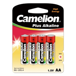 Camelion LR6-BP4 AA/LR6, Plus Alkaline, 4 st