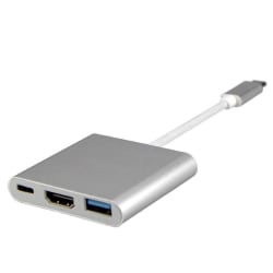 INF USB-C Multiport Adapter till USB, USB-C (USB PD), 4K HDMI ko