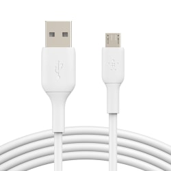 Belkin USB-A to MicroUSB, White (1m)