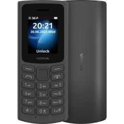 Nokia 105 DS TA-1378 Svart, 1,8 ", QQVGA, 0,048 MB, Dual SIM, Na