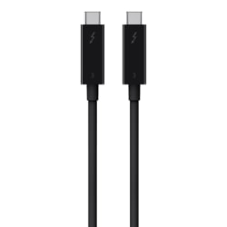 USB-C Thunderbolt 3 to USB-C Cable 100W, Black (2m)