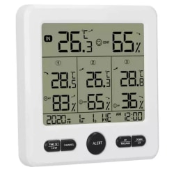 Trådløst termometer og indendørs/udendørs hygrometer