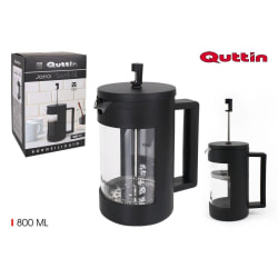 Quttin kaffe / te press med filter och lock, 800ml