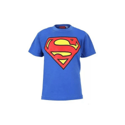 Superman Boys Logo T-shirt 14 år Kungsblå/Röd/Gul Royal Blue/Red/Yellow 14 Years