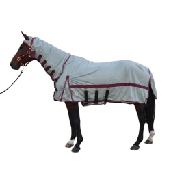 Hy Guardian Fly Rug And Fly Mask 6´ 9´´ Silver Silver 6´ 9´´