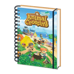 Animal Crossing New Horizons A5 Wirebound Notebook A5 Multicolo Multicoloured A5