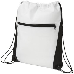 Bullet Contrast Non Woven Drawstring Ryggsäck One Size White/So White/Solid Black One Size