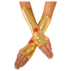 Wonder Woman Gauntlet Kostymtillbehör One Size Guld/Röd Gold/Red One Size