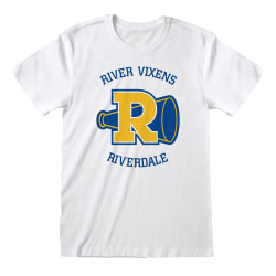 Riverdale Dam/Dam River Vixens Boyfriend T-Shirt 5XL Whit White 5XL