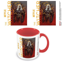 The Witcher Geralt The Wolf Mugg One Size Röd/Vit/Gul Red/White/Yellow One Size