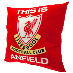 Liverpool FC This Is Anfield Fylld Kudde 35cm x 35cm Röd/Whi Red/White 35cm x 35cm