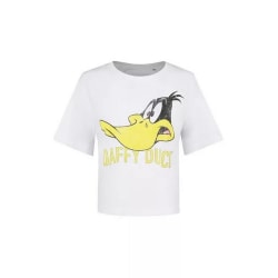 Looney Tunes Dam/Dam Daffy Duck Boxy Crop Top XL Vit/Ye White/Yellow/Black XL