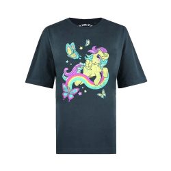 My Little Pony Dam/Dam Whimsicle Pony Oversized T-shirt S Dark Charcoal S