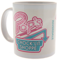 Riverdale Pops Chocklit Shoppe Novelty Mug One Size Vit/dammig White/Dusty Pink One Size