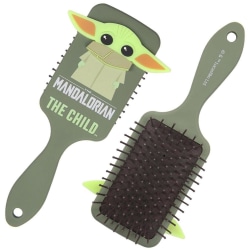Star Wars: The Mandalorian Cushion Hairbrush One Size Grön/Bla Green/Black One Size