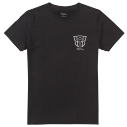 Transformers Mens Factions Autobots T-Shirt XXL Svart Black XXL